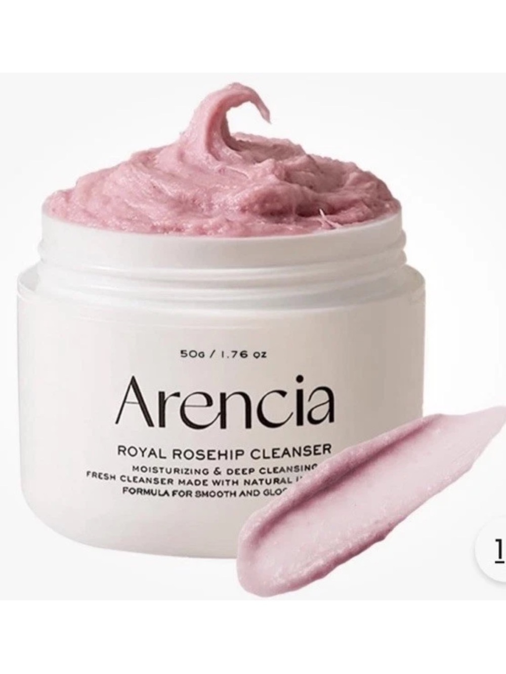 Arencia Fresh Royal Rosehip Cleanser 1.76oz Exp 7/23/2027 NIB Sealed